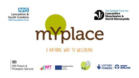 Myplace banner with funder logos