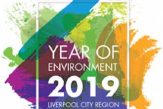 Logo for the Year of the Environment 2019: Liverpool City Region initiative
