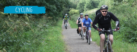 Cycling banner