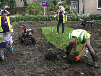 At work with Whalley in Bloom