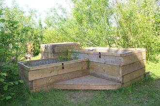 Raised ponds