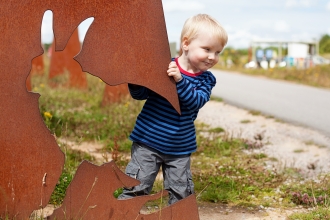 Children at Brockholes