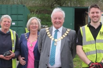 Mayor Visit at Brockholes