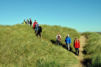 sand dunes walk