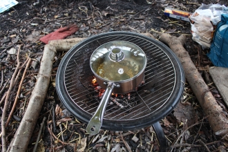 forest school cooking