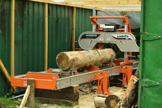 Saw mill at Mere Sands Wood
