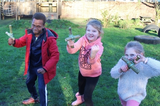 forest school ninja stars