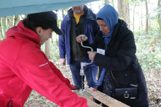 Making bird feeders
