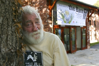 David Bellamy at the opening of The Barn - the Lancashire Wildlife Trust headquarters