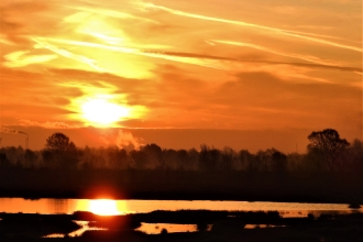 Sun rise by Dave Steel