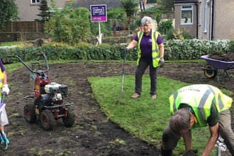 At work with Whalley in Bloom