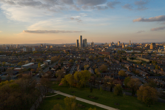 Manchester skyline by Nick Rodd