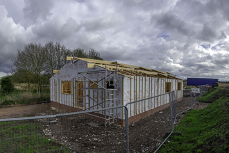 Lunt Meadows Learning Centre Build Progress 30th April 2023