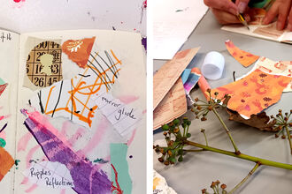 Nature Art Journaling at Heysham Nature Reserve