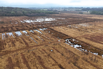 Drone photo of Red Moss