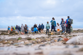 Rock pooling Heysham