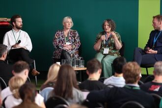 'No Planet No Play' panel discussion BASIS Conference 03.06.26 Photo credit BASIS
