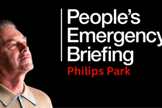 People's Emergency Briefing at Philips Park