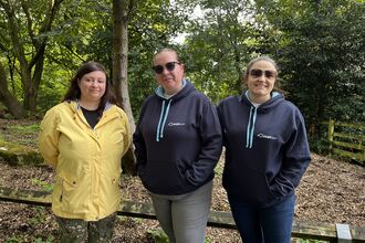 Members of the 34SP.com team at Phillips Park