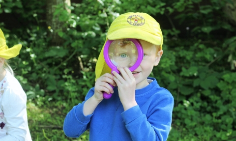 Children at Brockholes