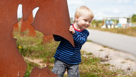 Children at Brockholes