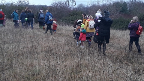 Nature Tots at Heysham Nature Reserve