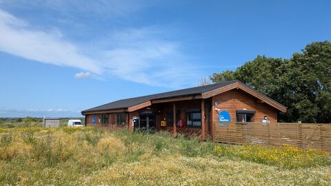 Image of visitor centre at Lunt Meadows Nature Reserve