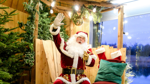 Father Christmas Grotto by the Lake