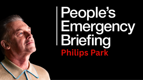 People's Emergency Briefing at Philips Park