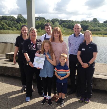 Brockholes One Millionth Visitor