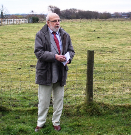 Reg Yorke at Freshfield Dune Heath Nature Reserve