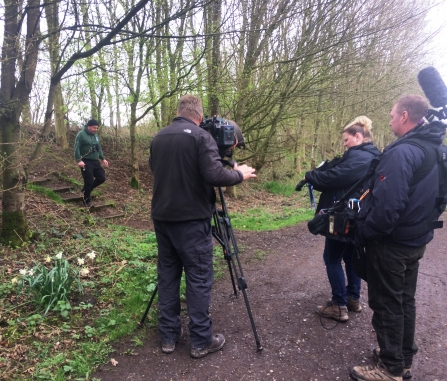 Countryfile Filming at Brockholes