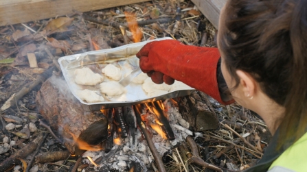 forest school cooking