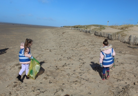 crosby beach clean