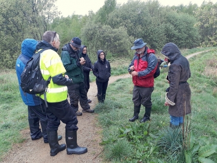 City Nature Challenge recording event at Moston Fairway Nature Reserve