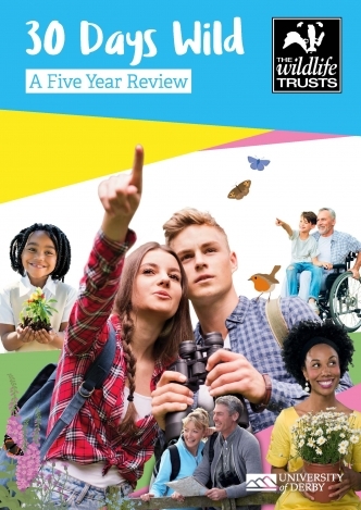 30 Days Wild - A FIve Year Review highlights the positive effects of 30 Days Wild on wellbeing
