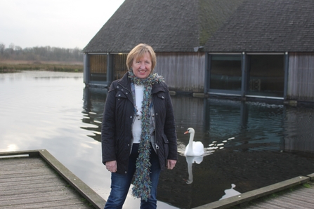 Anne Selby at Brockholes