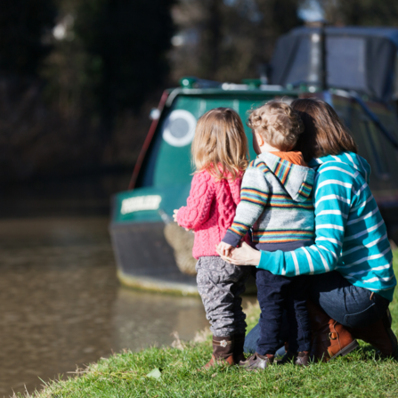 Watching the ducks (c) Canal and River Trust