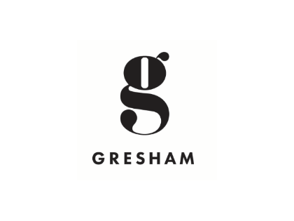 Gresham Logo on white background