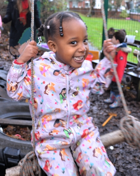 Fun at forest school