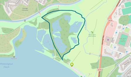Pennington Flash Hide Loop map