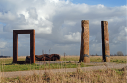 View of industrial remains