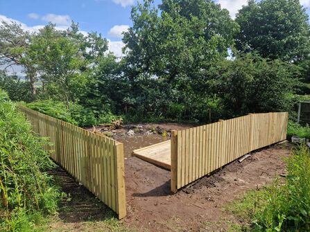 Armathwaite Fence - School Grounds 