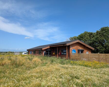Image of visitor centre at Lunt Meadows Nature Reserve