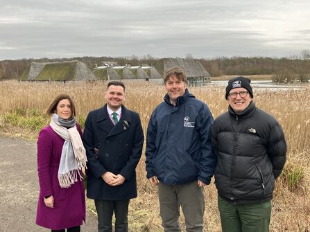  Lancashire County Council's Head of Environment and Climate, Debbie King, and Cabinet Member for Rural Affairs, Environment and Communities, Councillor Josh Roberts