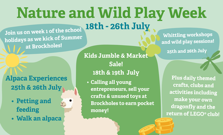 Nature and Wild Play Week at Brockholes
