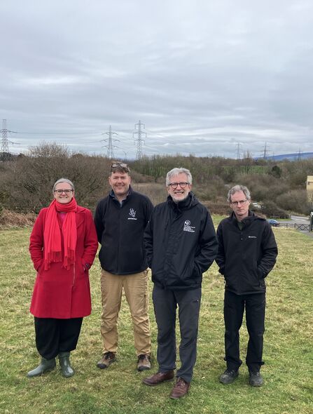 Lizzi Collinge at Heysham Nature Reserve, March 2026