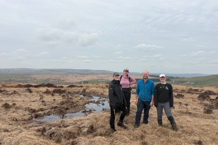 Peat Team (Lois, Emily, Alex and Kirsty) 
