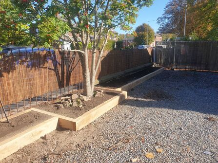 Flower beds - School Grounds 