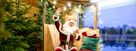 Father Christmas Grotto by the Lake